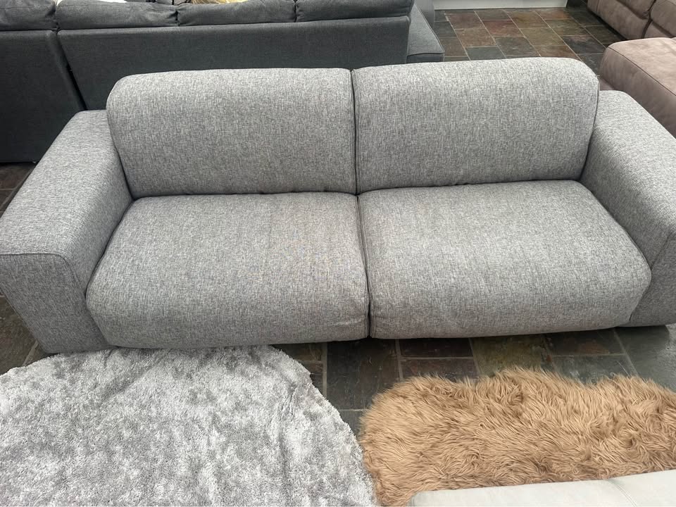 Modern Grey 4-Seater Sofa | Excellent Condition photo 3