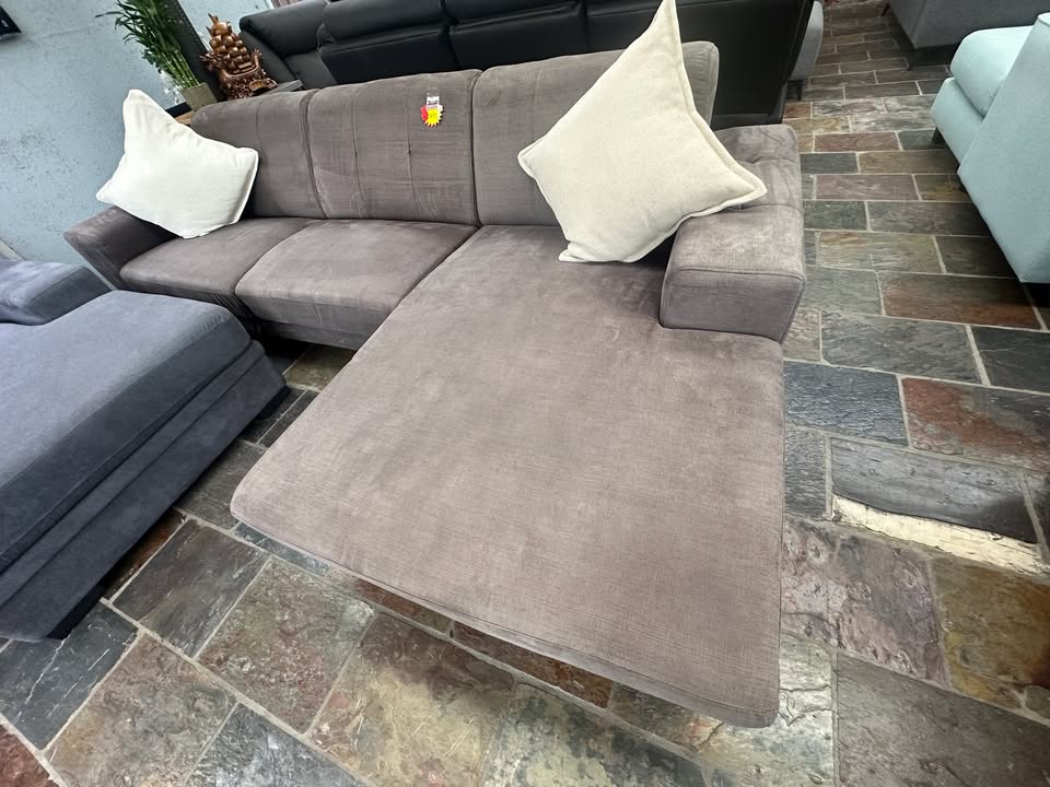 Modern Grey Chaise Sofa photo 5