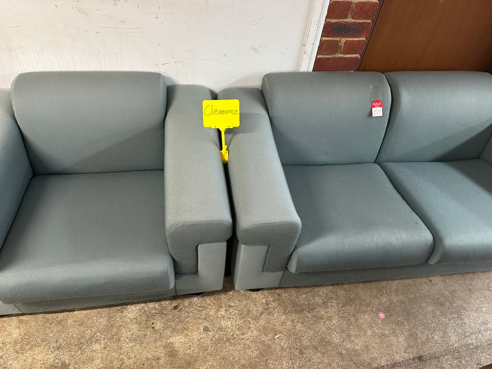 Turquoise 2+1+1 Sofa Set – Clearance Price photo 2