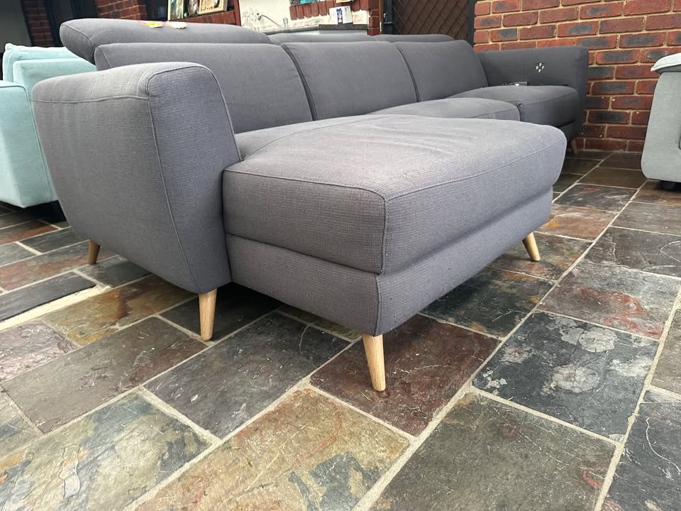 Nick Scali Electric Recliner Sofa with Chaise photo 2