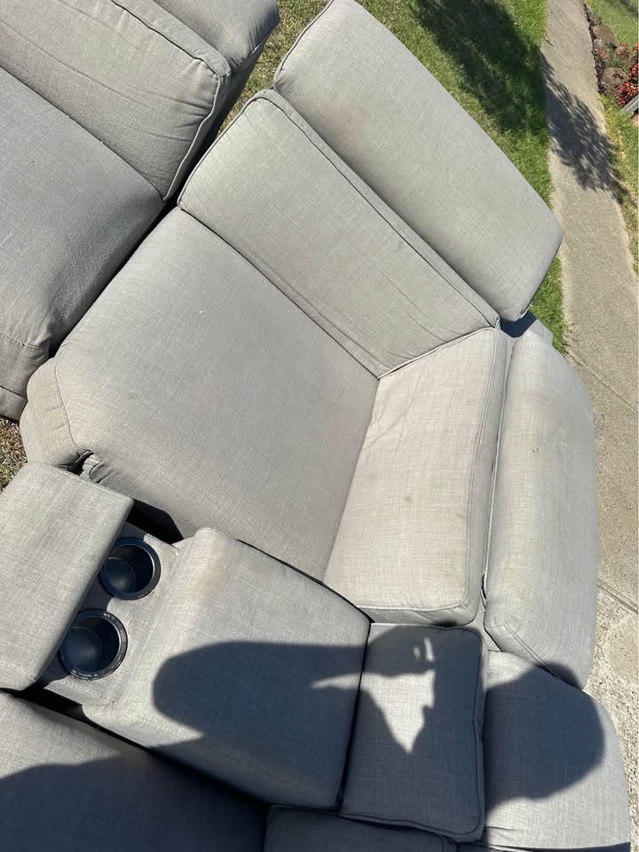 Recliner Sofa set photo 6
