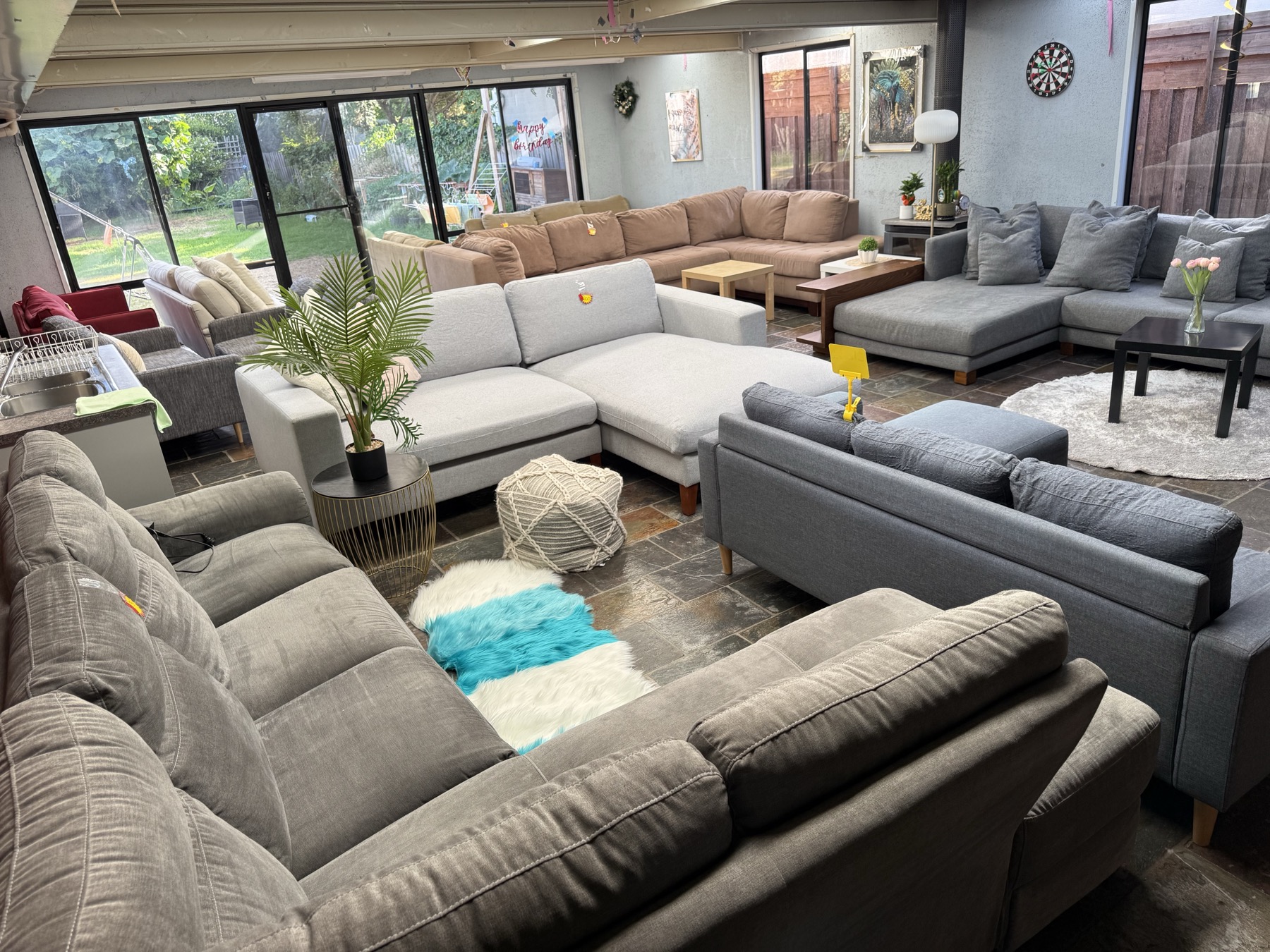 Melbourne Used Sofas private showroom view 2