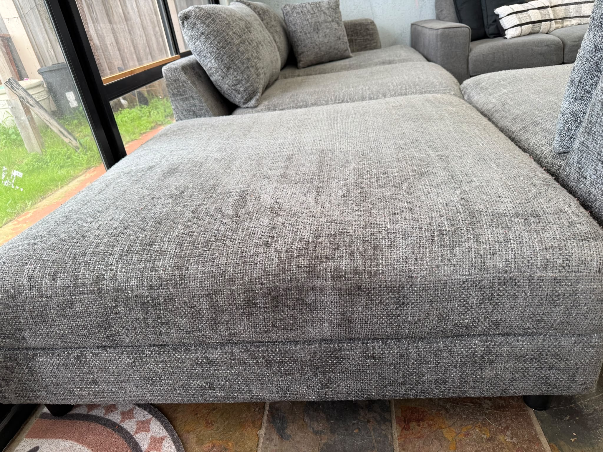 U-Shaped Modular Sofa — Professionally Cleaned photo 6
