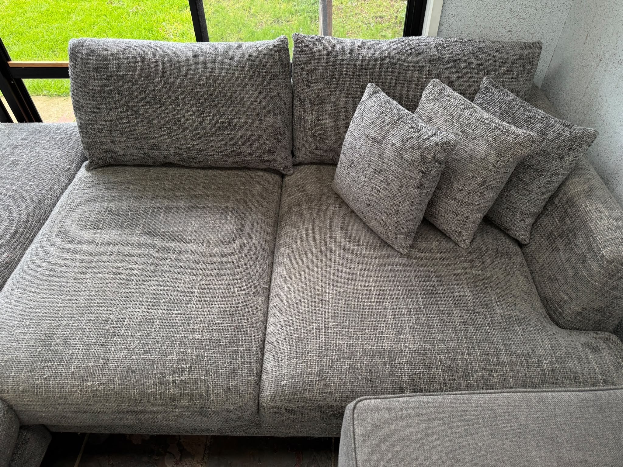 U-Shaped Modular Sofa — Professionally Cleaned photo 8
